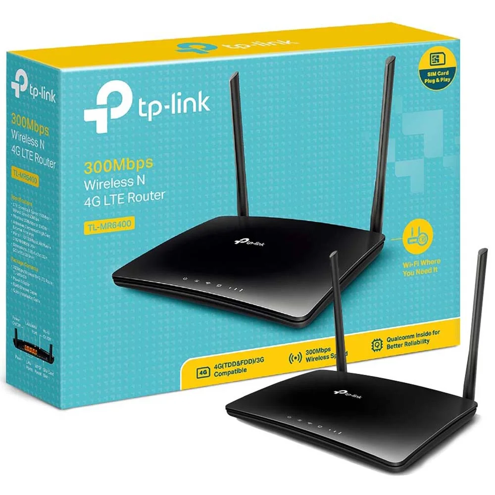 TP-Link TL-MR6400 300Mbps Wireless N 4G LTE Router