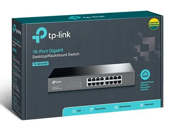 TP-Link 16-Port Desktop/Rackmount Ethernet Switch